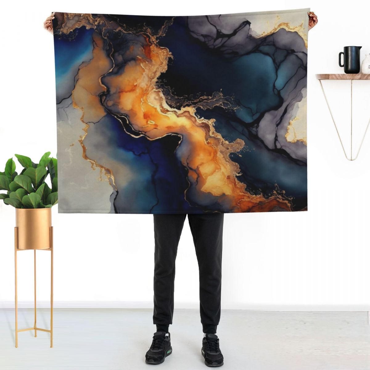 Resin Art Alcohol Ink - Volcanic Waves - Abstract Alcohol Ink