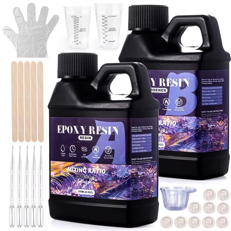 Resin Art Letters - Easy Mix 1:1 Epoxy Resin Kit