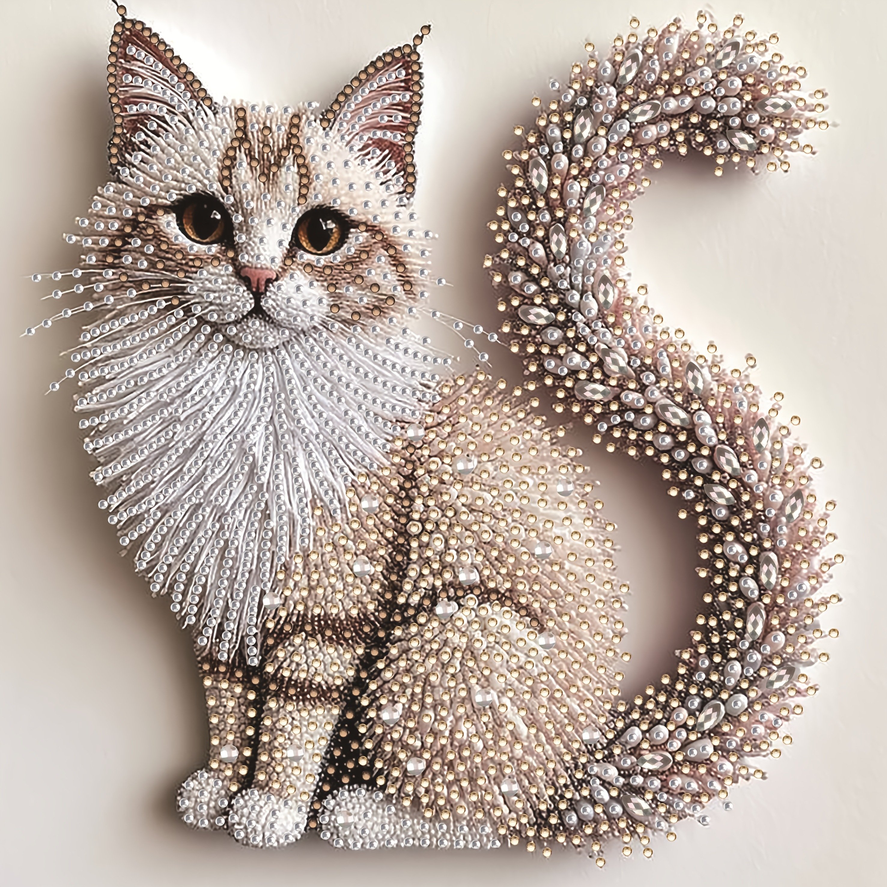 Resin Art On Canvas - 5D Diamond Painting Kit | Fluffy