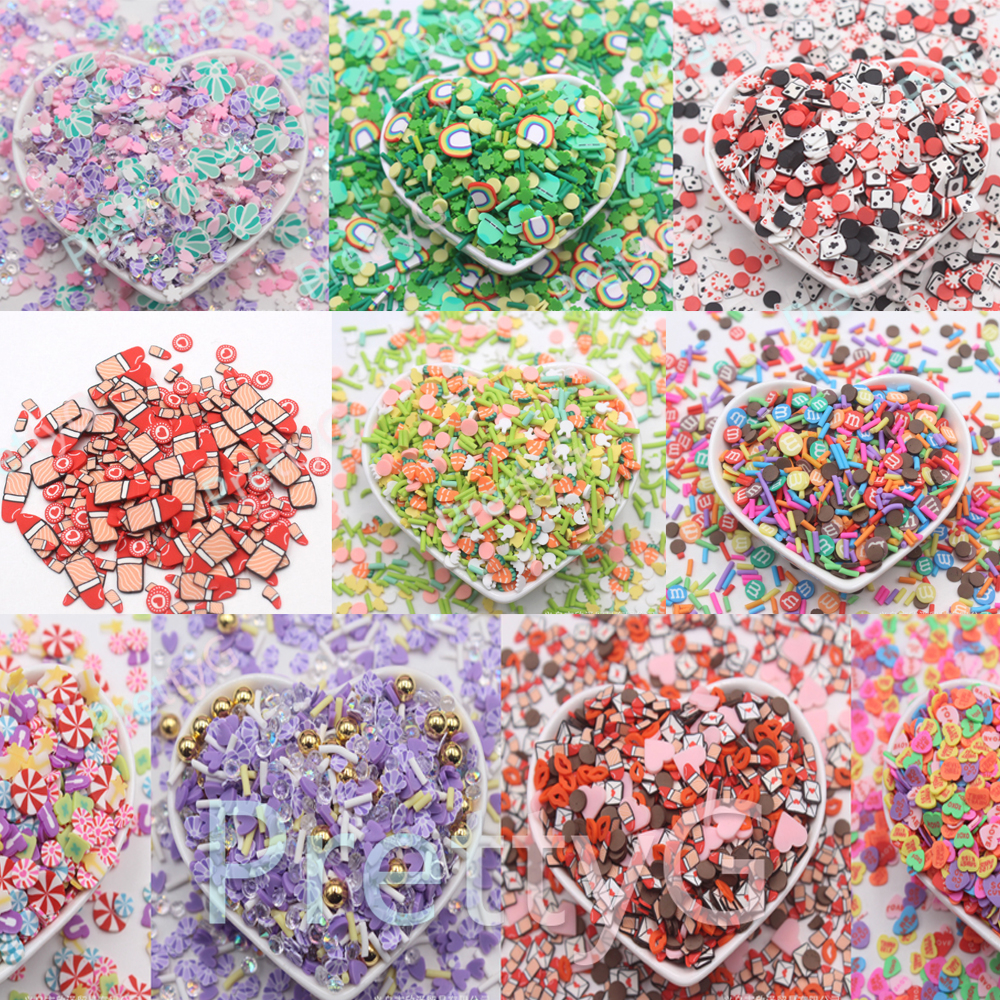 Resin Art Cube - PrettyG 1 Box Mixes Slices Polymer