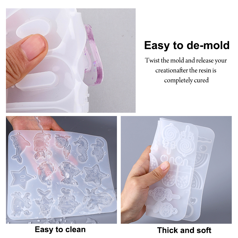 Earring Pendant Silicone Mold  - Resin Art Letters บทวิจารณ์และราคา