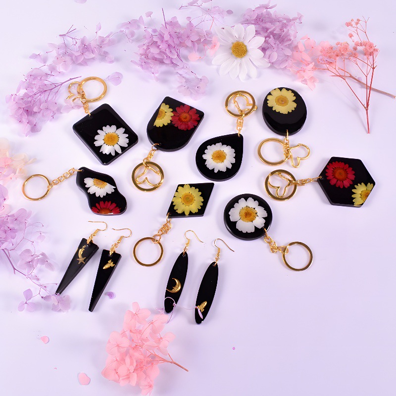 Earring Pendant Silicone Mold  - Resin Art Letters บทวิจารณ์และราคา