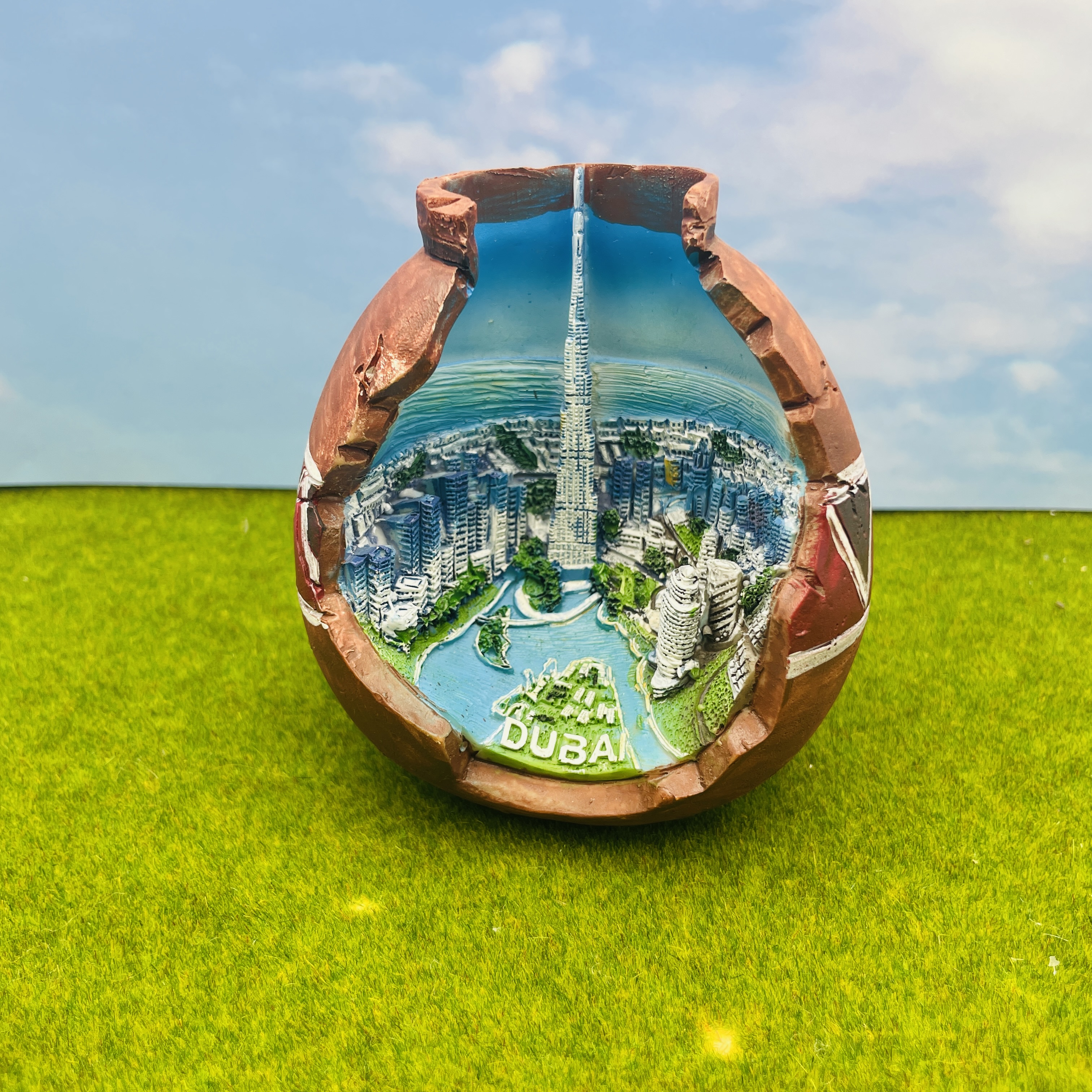Dubai Burj Khalifa Art Ornamen - Resin Art Dubai บทวิจารณ์และราคา
