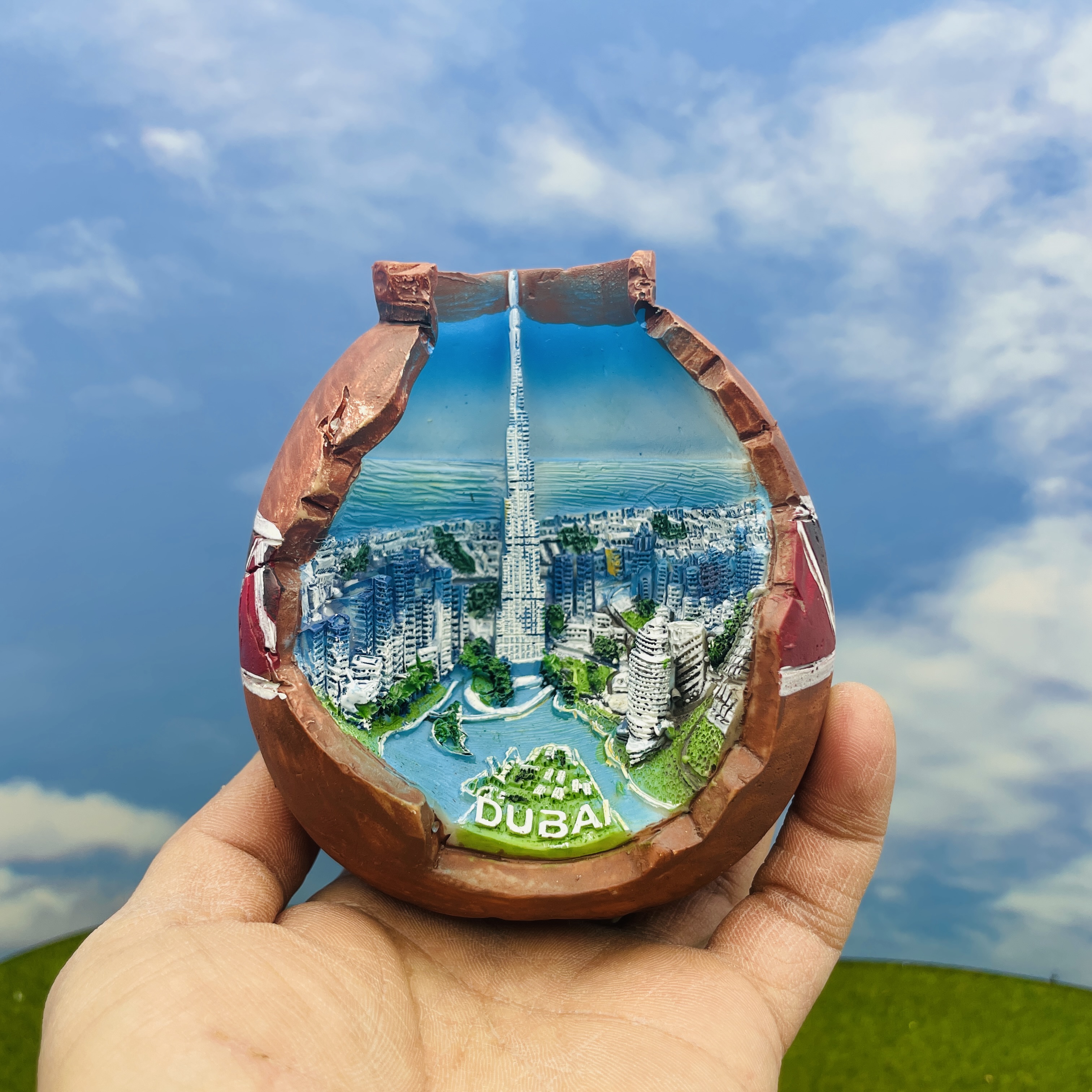 Dubai Burj Khalifa Art Ornamen - Resin Art Dubai บทวิจารณ์และราคา