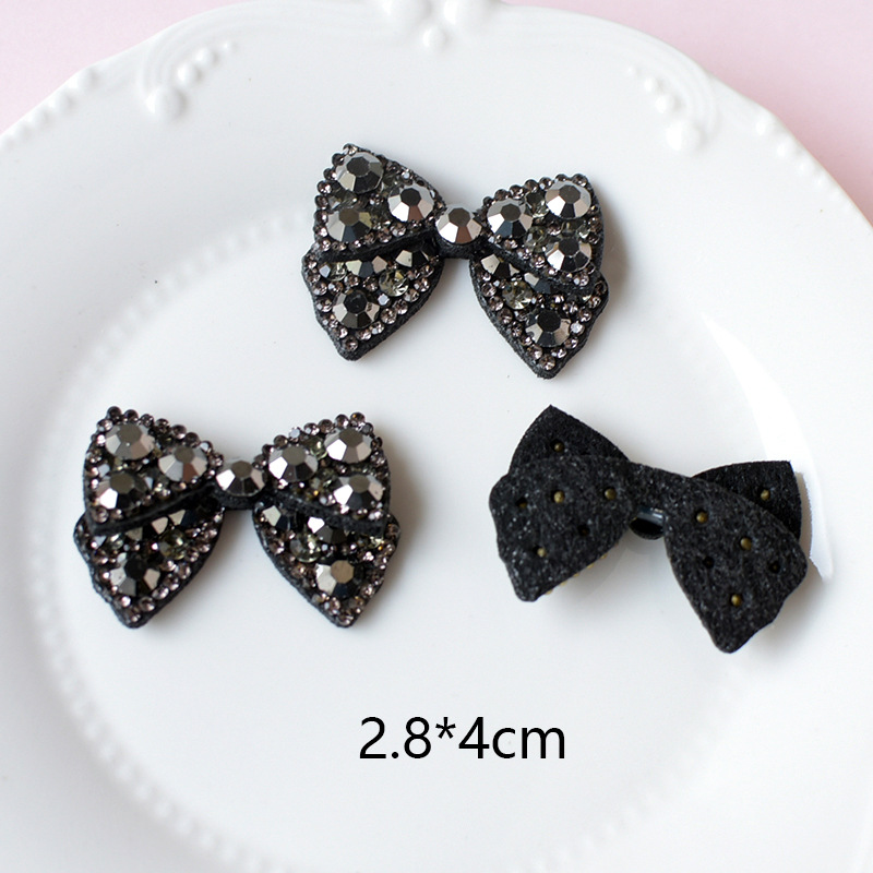 10Pcs Shining Black Butterfly  - Resin Art Earrings Material บทวิจารณ์และราคา