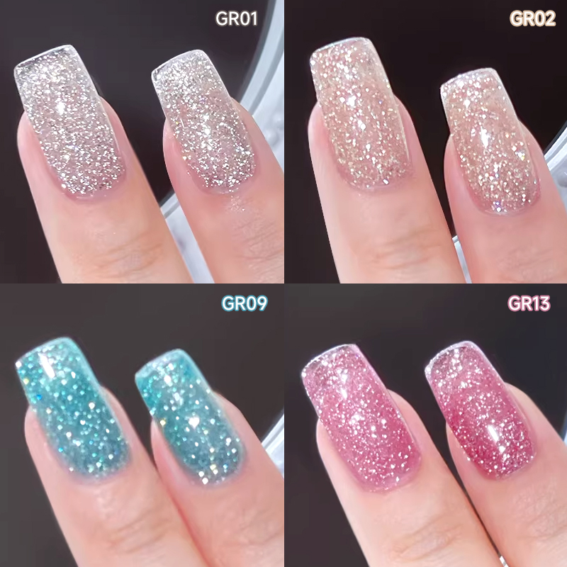 UR SUGAR 15ml Glitter Purple N - Glitter Powder Resin บทวิจารณ์และราคา