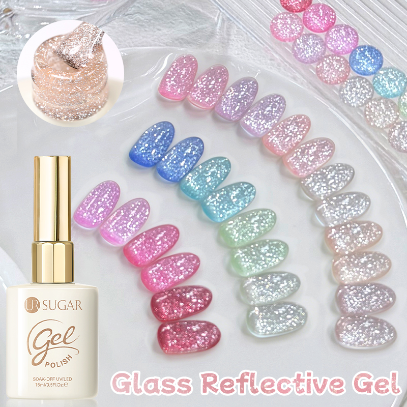 UR SUGAR 15ml Glitter Purple N - Glitter Powder Resin บทวิจารณ์และราคา