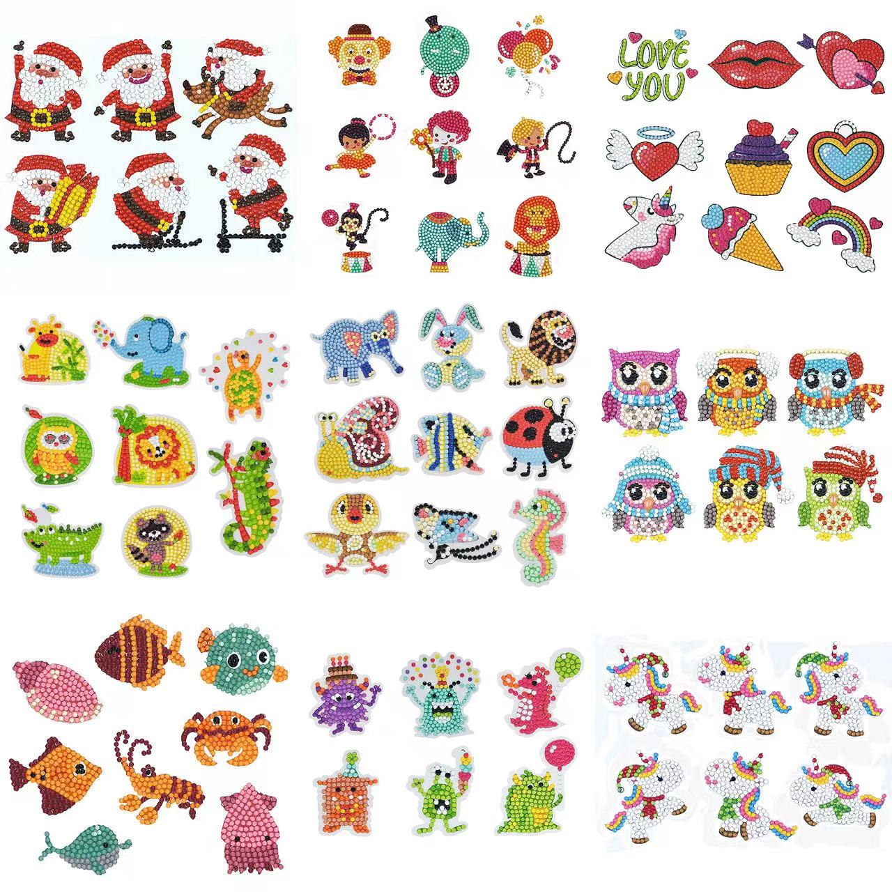 Diamond Painting Stickers 5D D - Resin Art Painting บทวิจารณ์และราคา