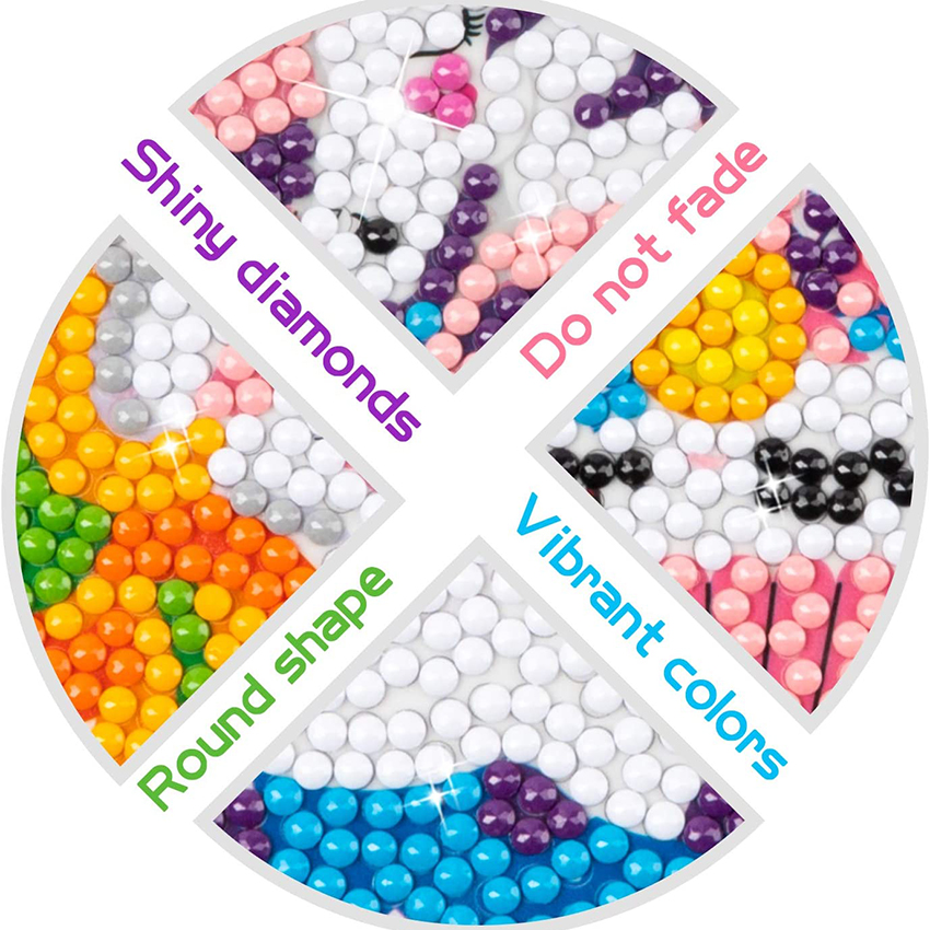 Diamond Painting Stickers 5D D - Resin Art Painting บทวิจารณ์และราคา