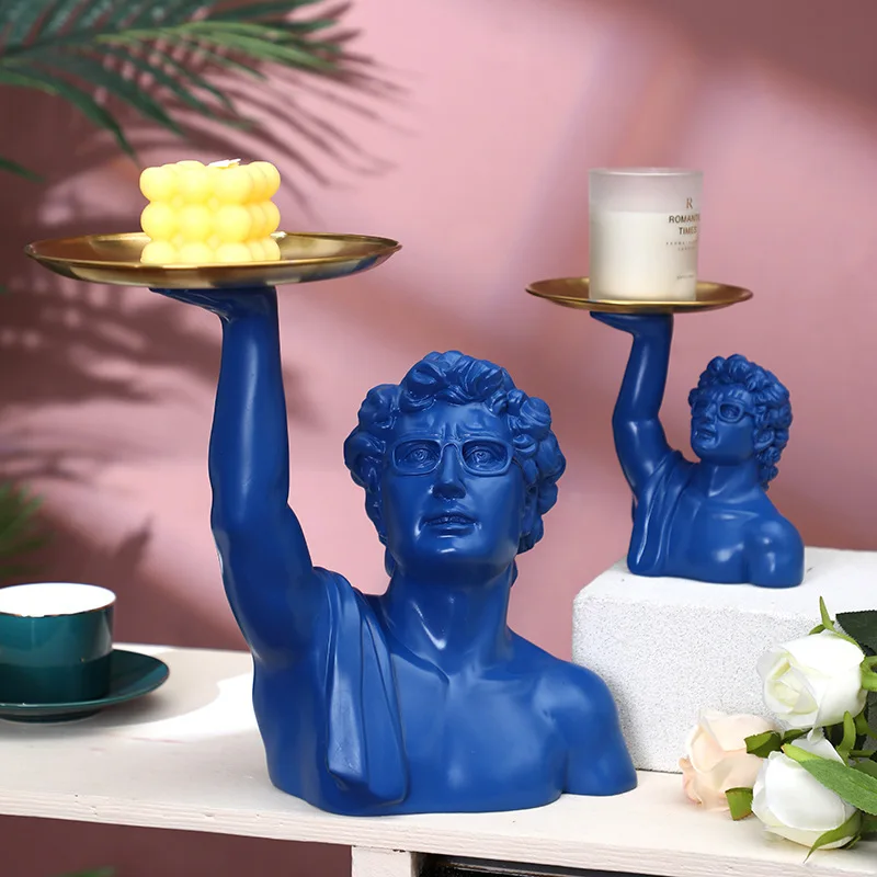David Sculpture Tray Classic M - Resin Art Gift For Anniversary บทวิจารณ์และราคา