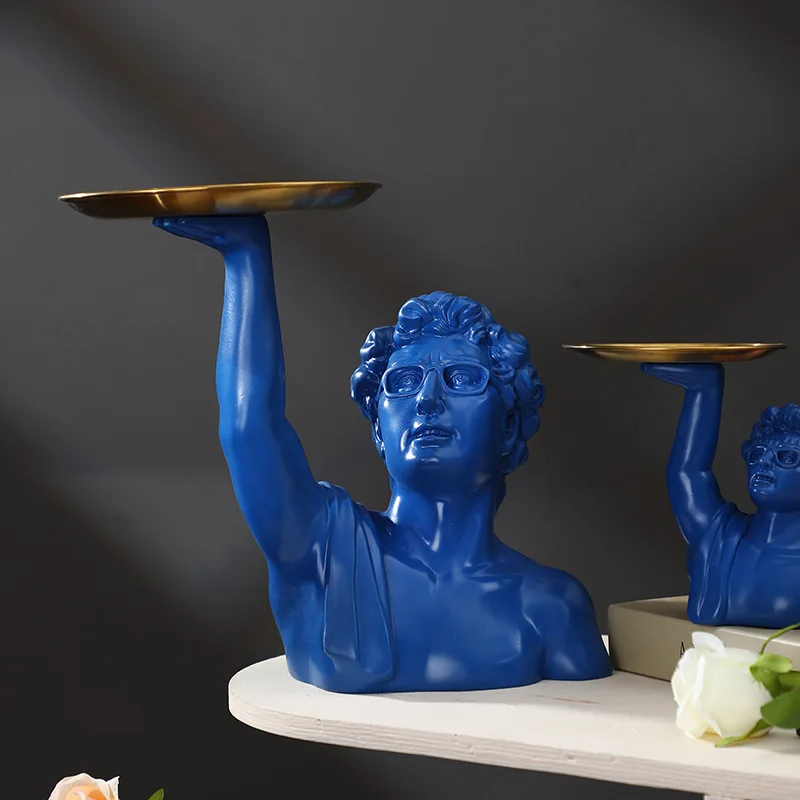 David Sculpture Tray Classic M - Resin Art Gift For Anniversary บทวิจารณ์และราคา