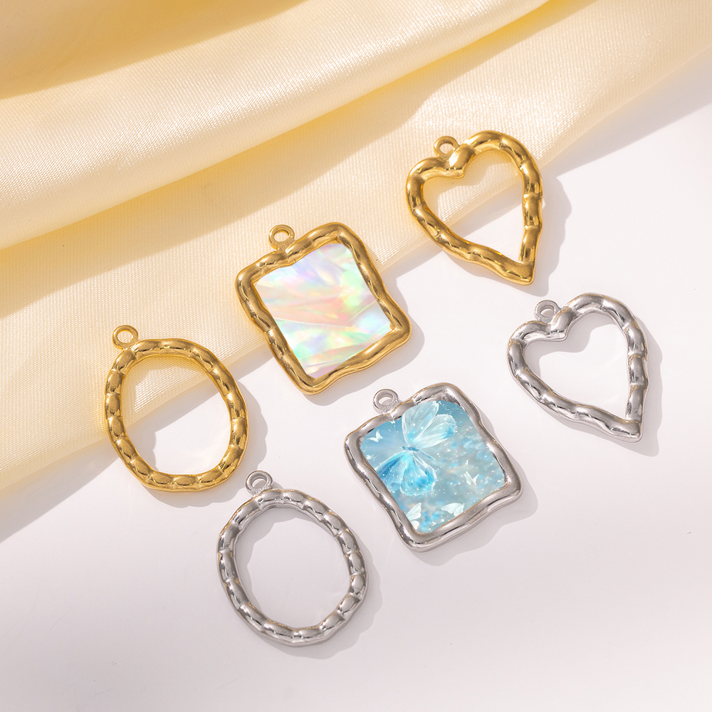 5pcs Stainless Steel Heart Rou - Resin Art Decor บทวิจารณ์และราคา