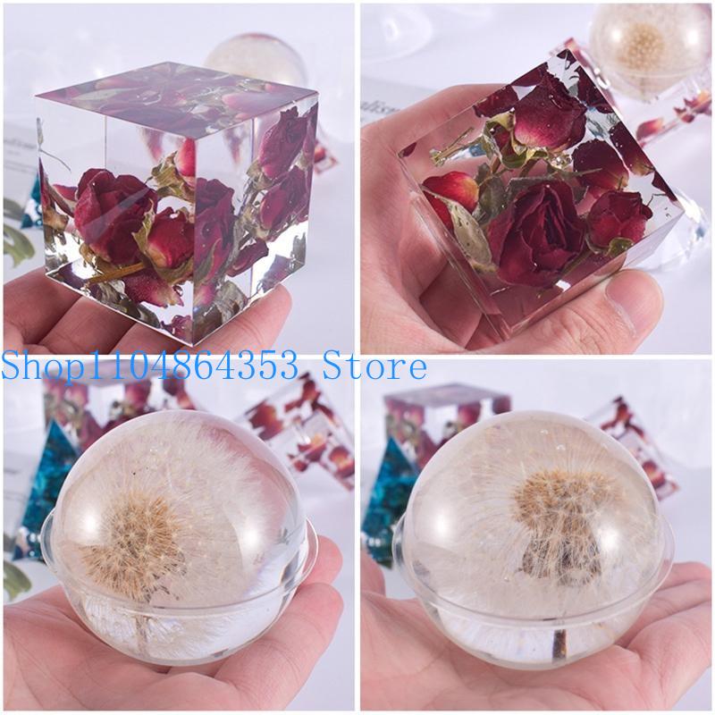 652F Square Resin Molds Differ - Resin Art Cube บทวิจารณ์และราคา