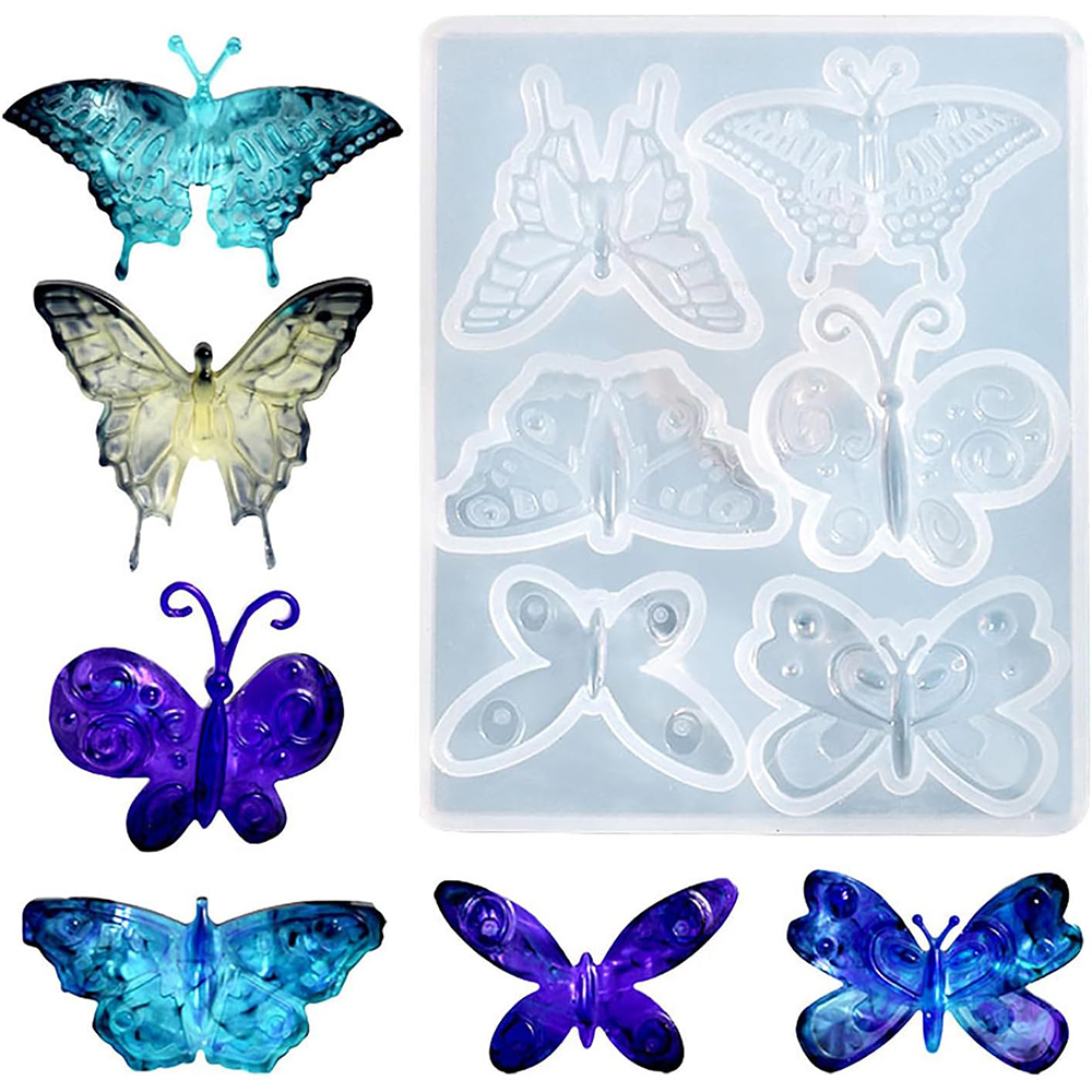 Butterfly Silicone Pendant Mol - Resin Art Letters บทวิจารณ์และราคา