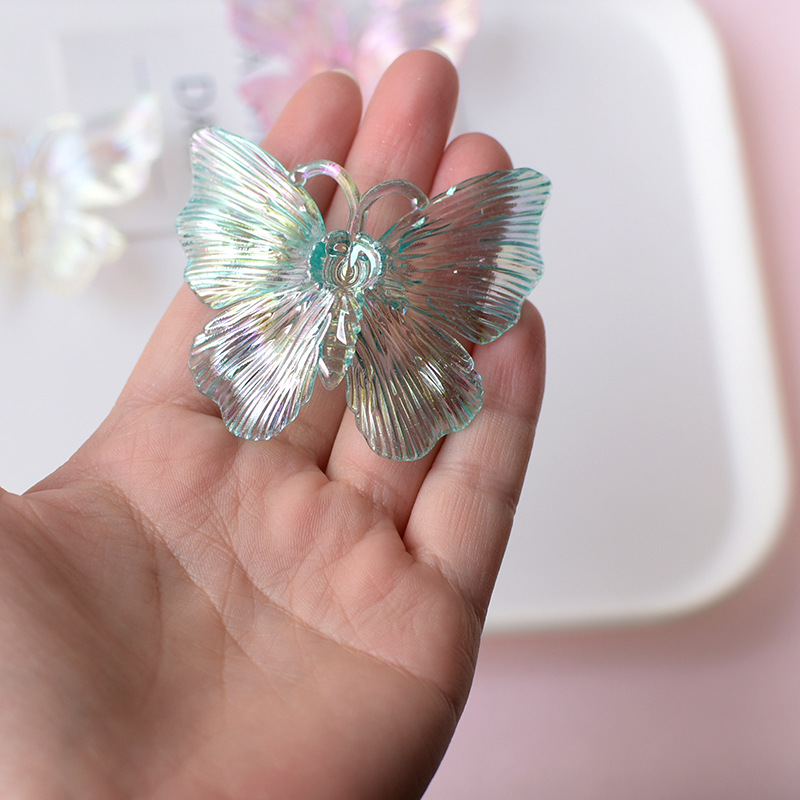 WFFNNKC 10Pcs Transparent Butt - Resin Art Earrings Material บทวิจารณ์และราคา