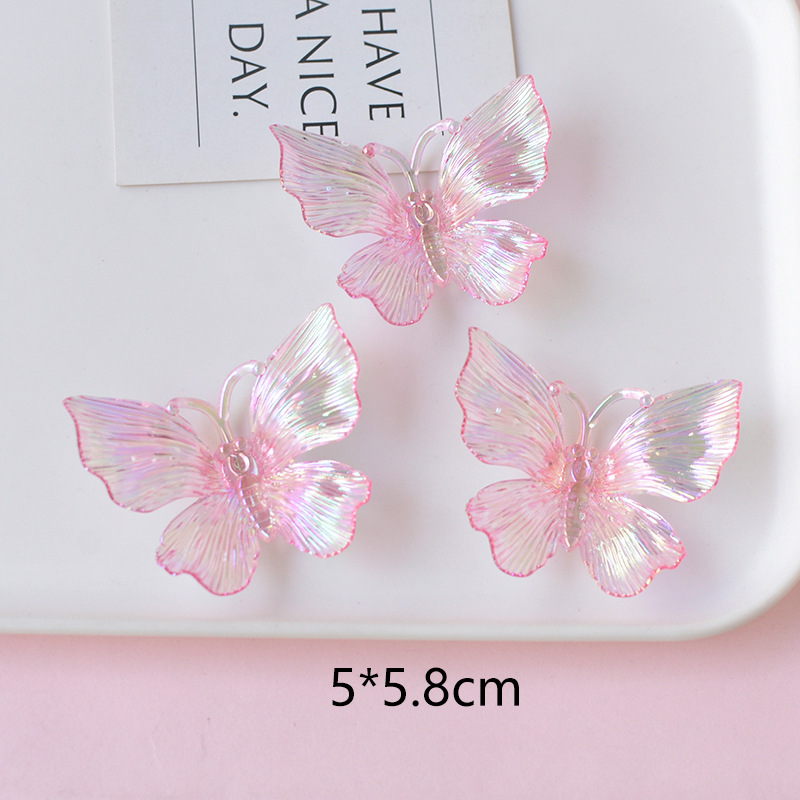 WFFNNKC 10Pcs Transparent Butt - Resin Art Earrings Material บทวิจารณ์และราคา