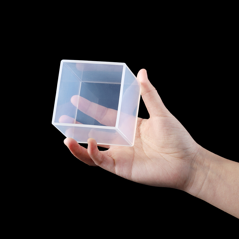 Clear Silicone Cube Molds Larg - Resin Art Cube บทวิจารณ์และราคา