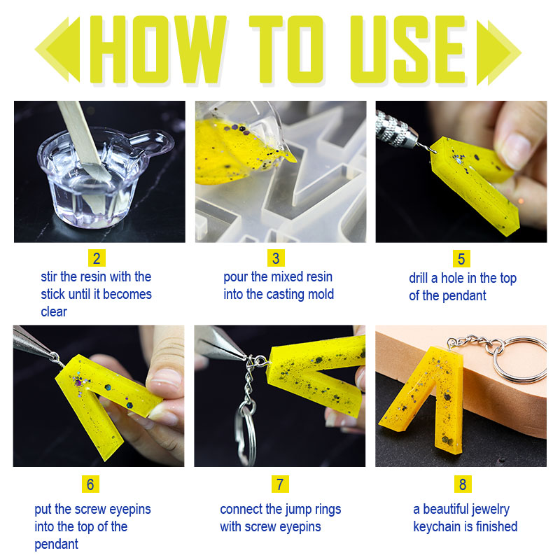 Alphabet Epoxy Resin Mold Kit  - Resin Art Letters บทวิจารณ์และราคา