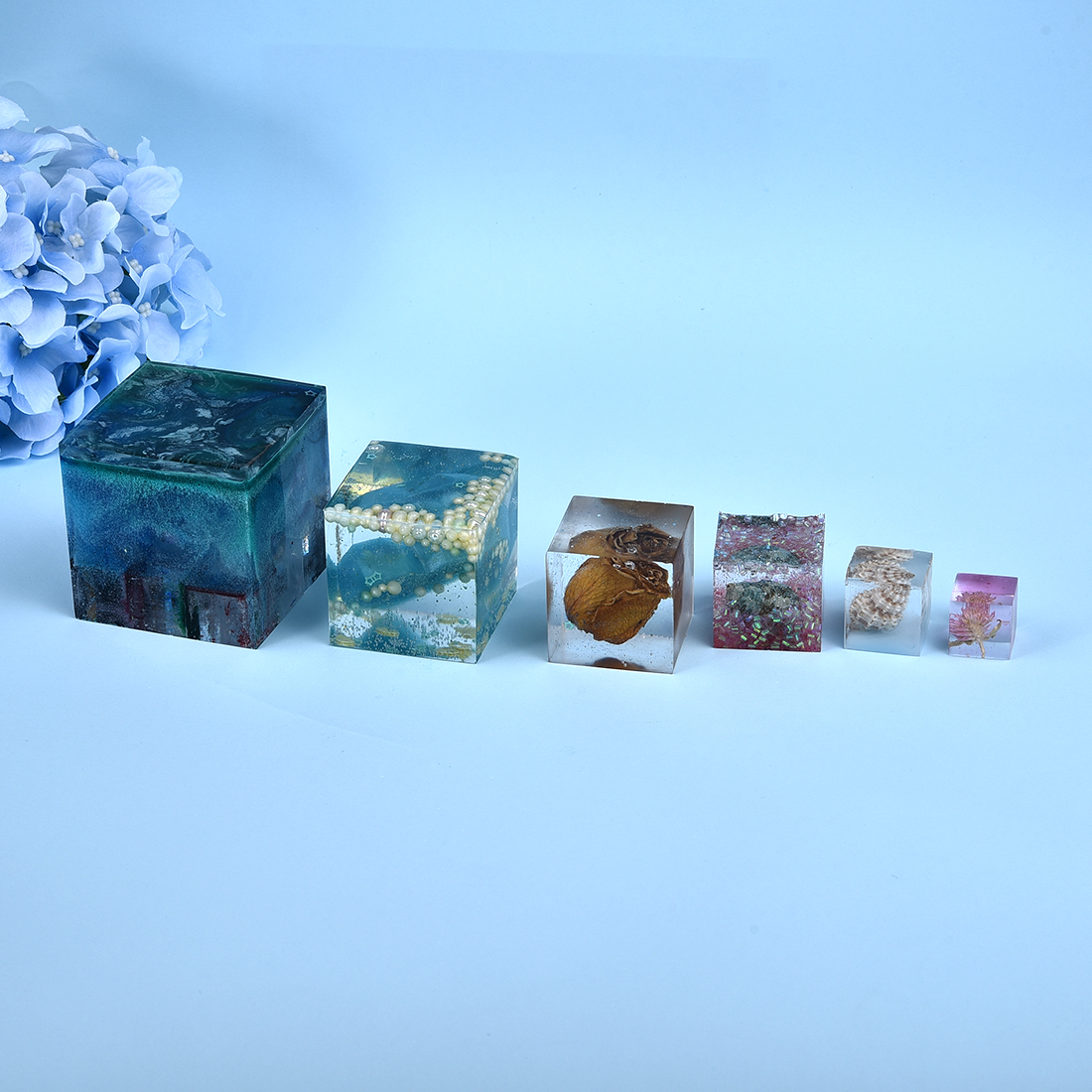 Resin Silicone Mold 3D Cube Ca - Resin Art Letters บทวิจารณ์และราคา