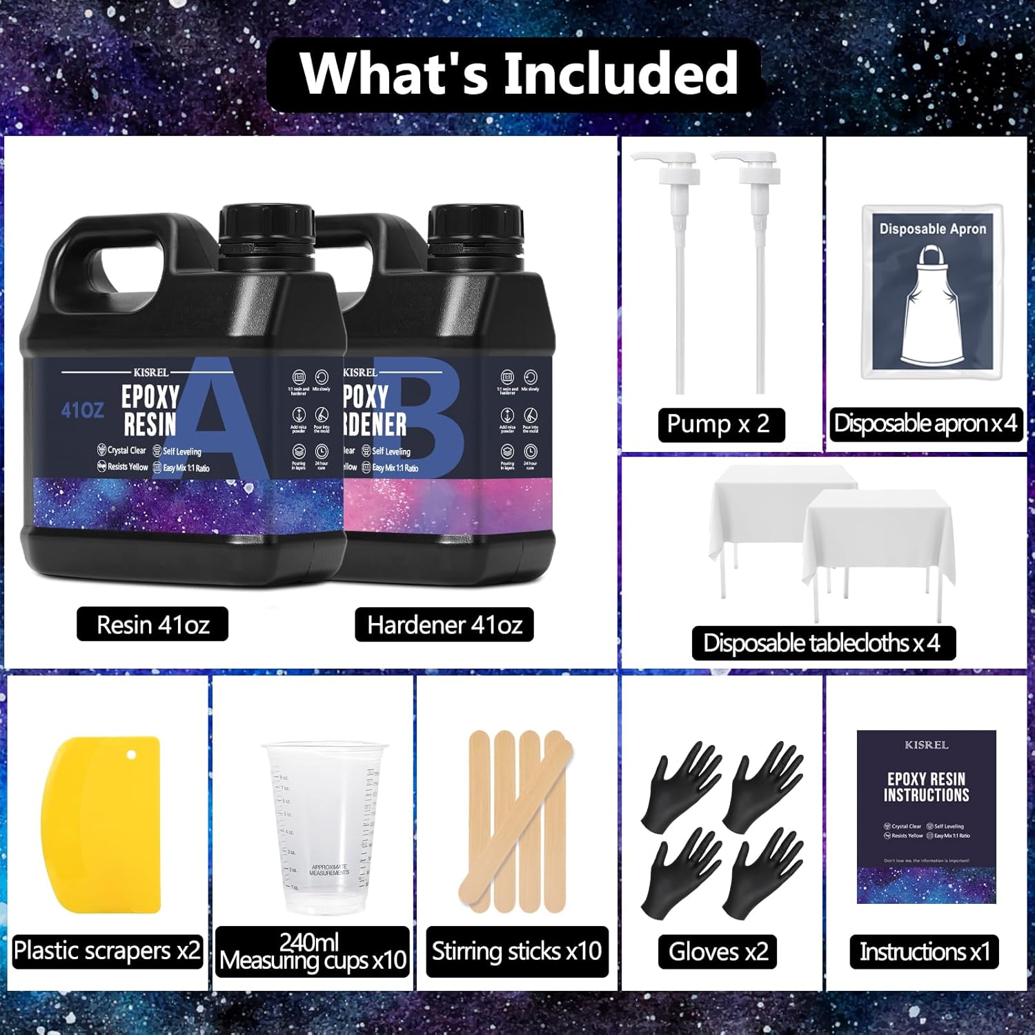 Crystal Clear Epoxy Resin Kit  - Resin Art And Jewelry บทวิจารณ์และราคา