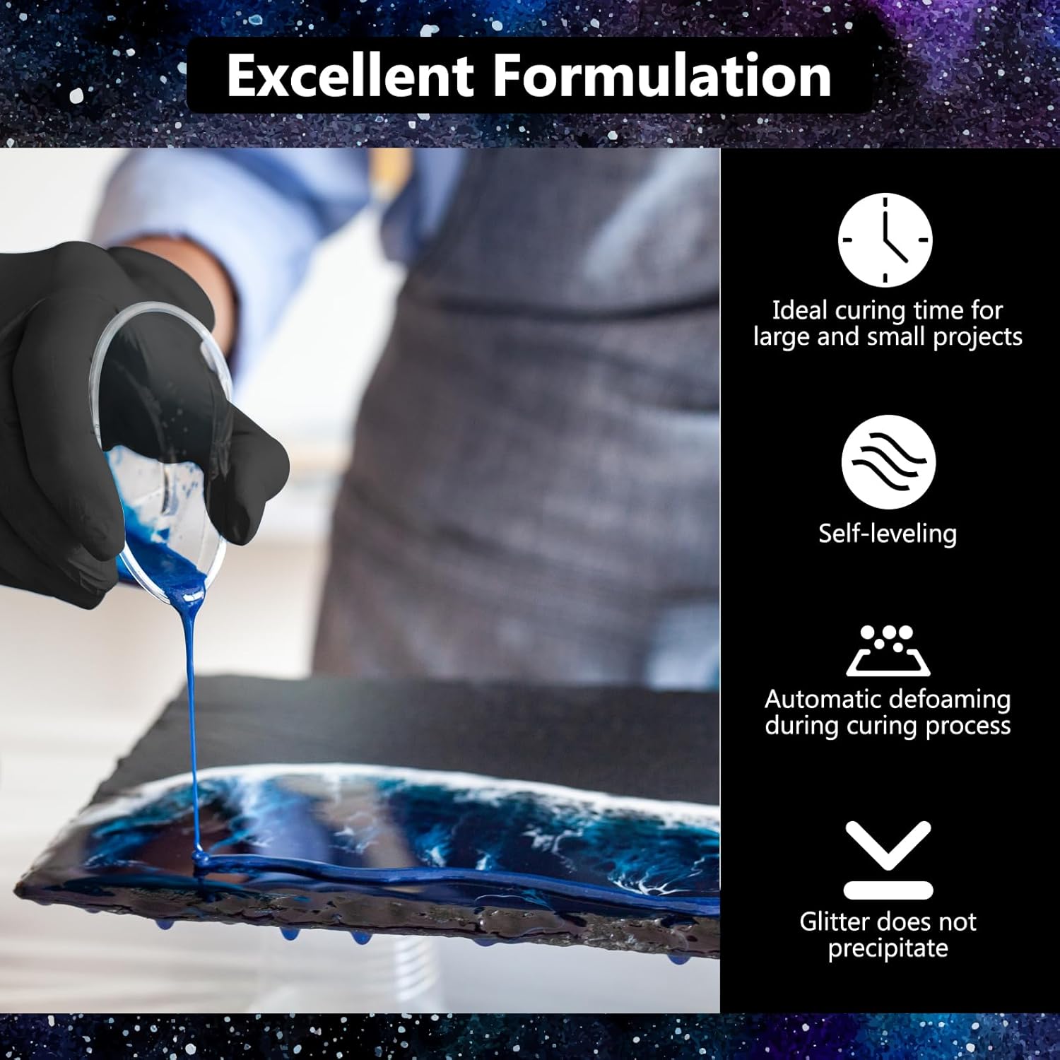 Crystal Clear Epoxy Resin Kit  - Resin Art And Jewelry บทวิจารณ์และราคา