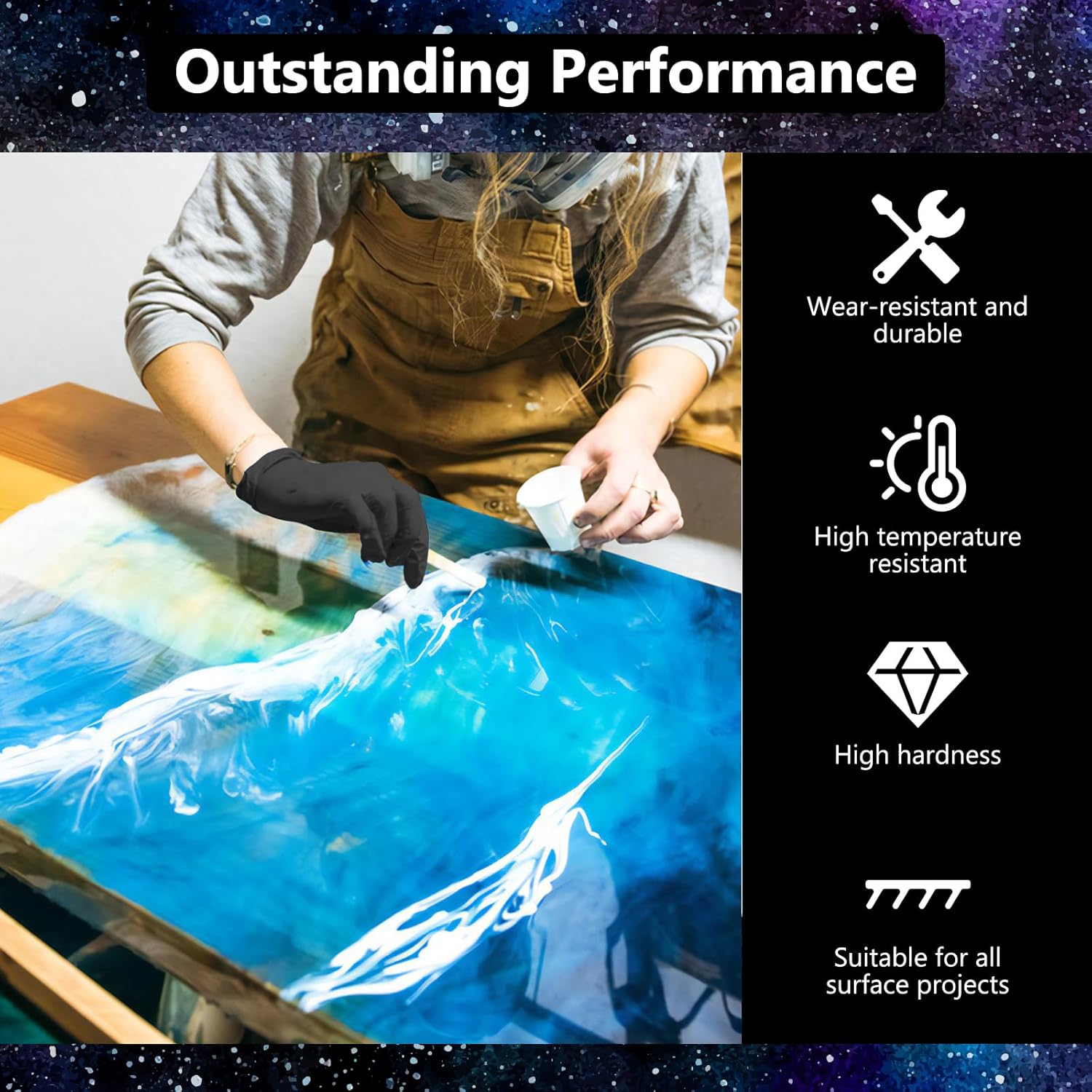 Crystal Clear Epoxy Resin Kit  - Resin Art And Jewelry บทวิจารณ์และราคา