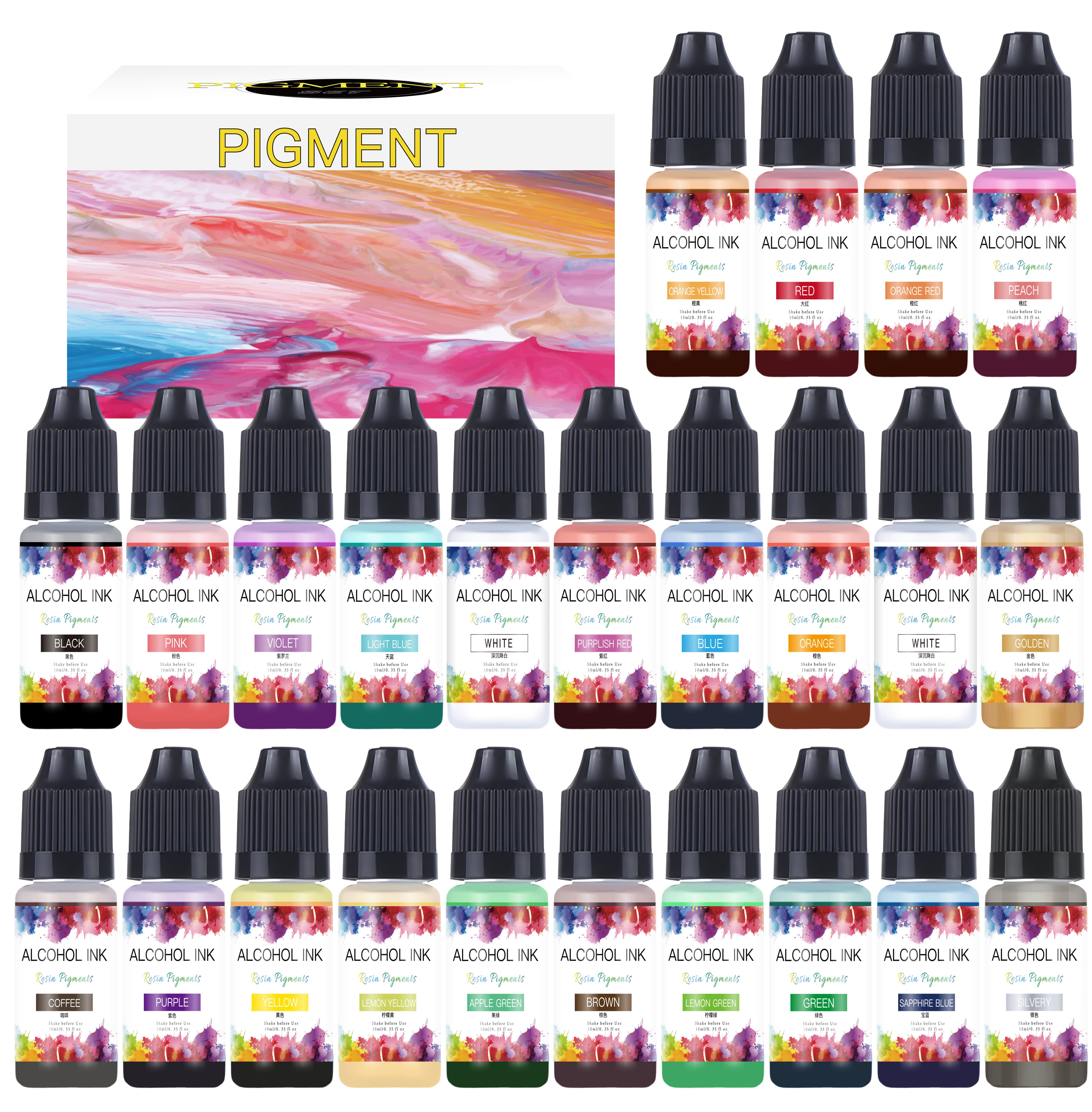 10ml Alcohol Ink Art Epoxy Res - Resin Art Alcohol Ink บทวิจารณ์และราคา