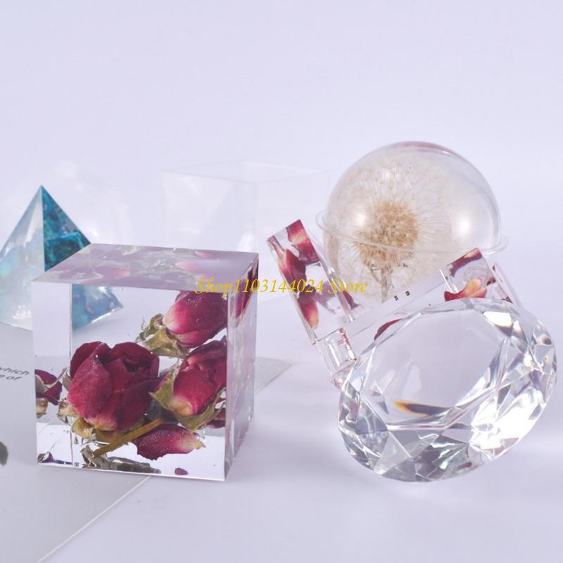 N5KE Cube Silicone Molds Epoxy - Resin Art Cube บทวิจารณ์และราคา