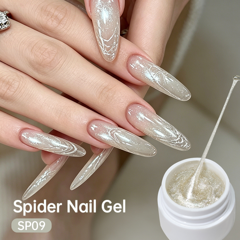 LILYCUTE 8ml Glitter Spider Na - Glitter Powder Resin บทวิจารณ์และราคา