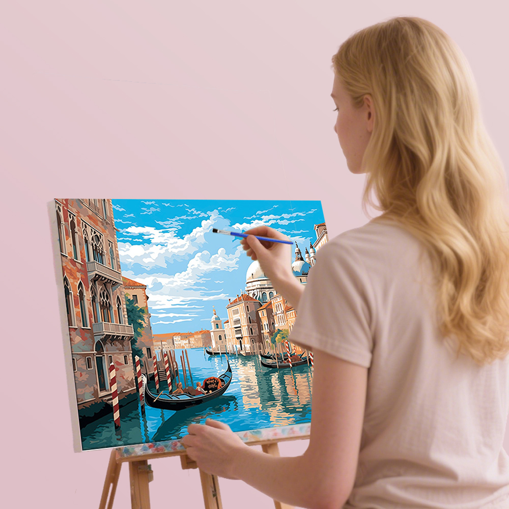 HUACAN Diy Paint By Number Ven - Resin Art On Canvas บทวิจารณ์และราคา