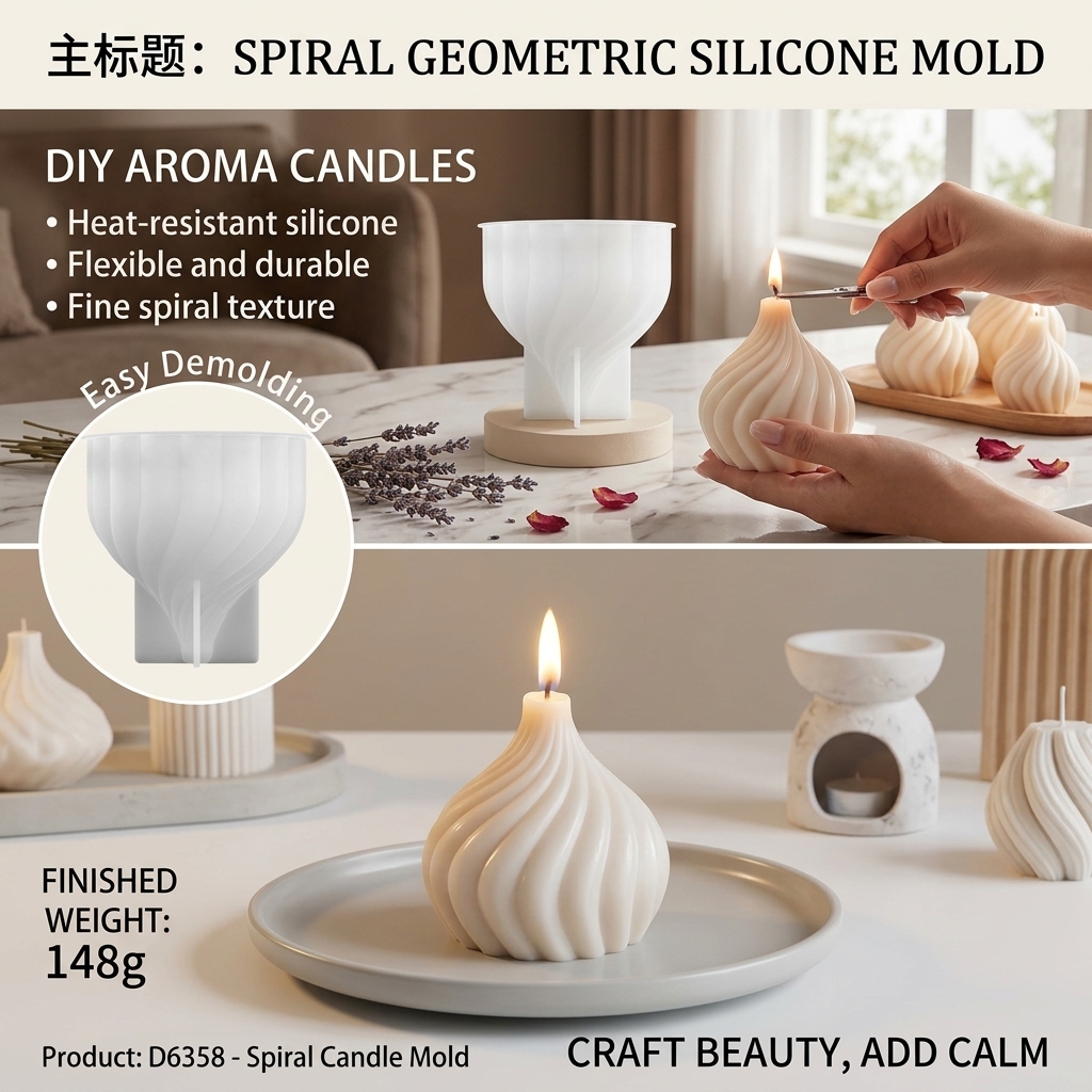 Silicone Candle Mold Cube Geom - Resin Art Cube บทวิจารณ์และราคา