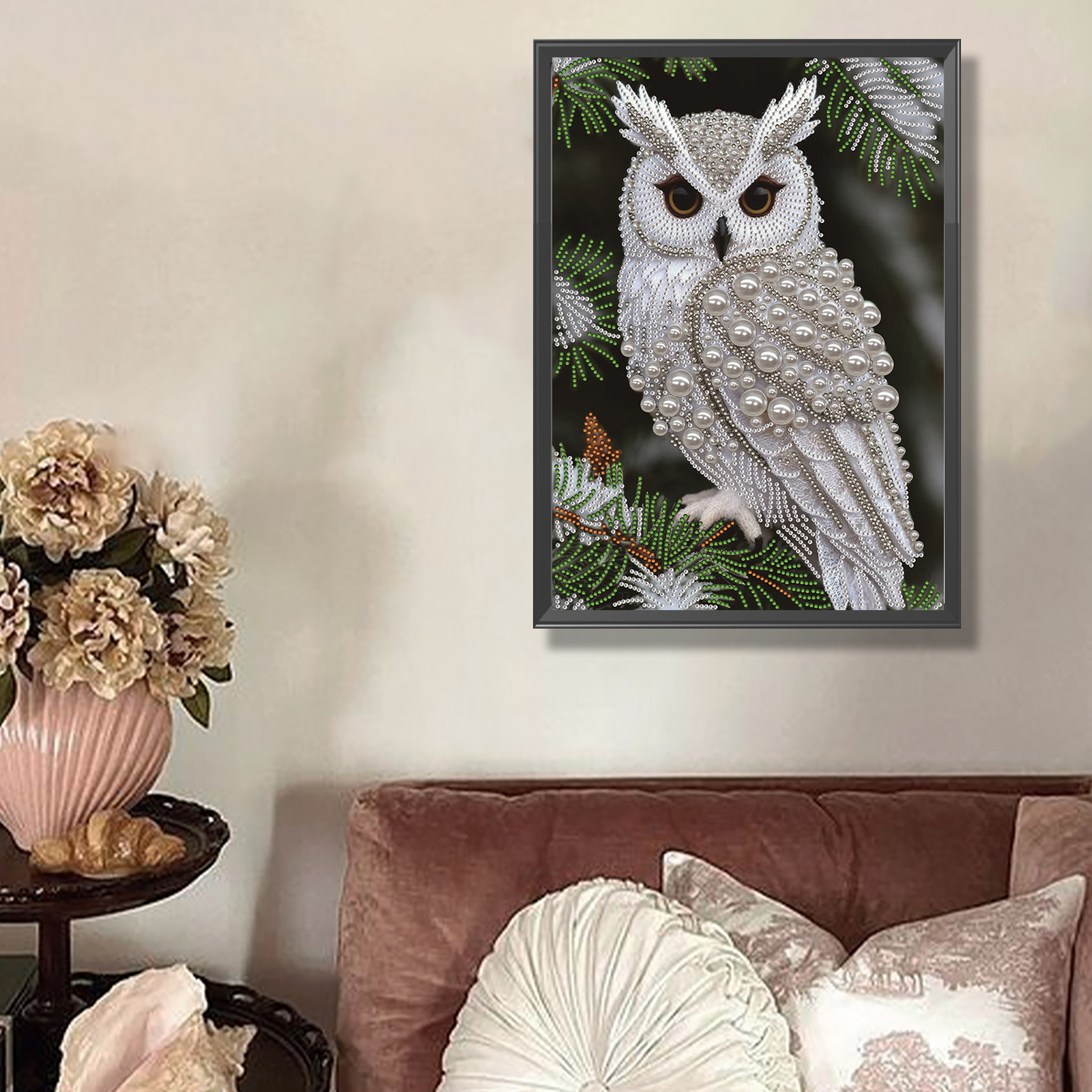 Owl Special Shaped 5D DIY Part - Resin Art Painting บทวิจารณ์และราคา