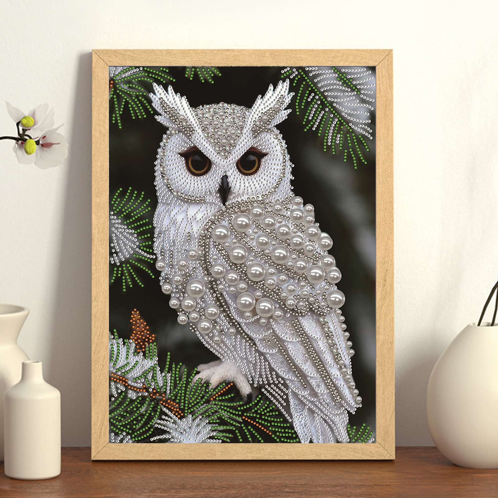 Owl Special Shaped 5D DIY Part - Resin Art Painting บทวิจารณ์และราคา