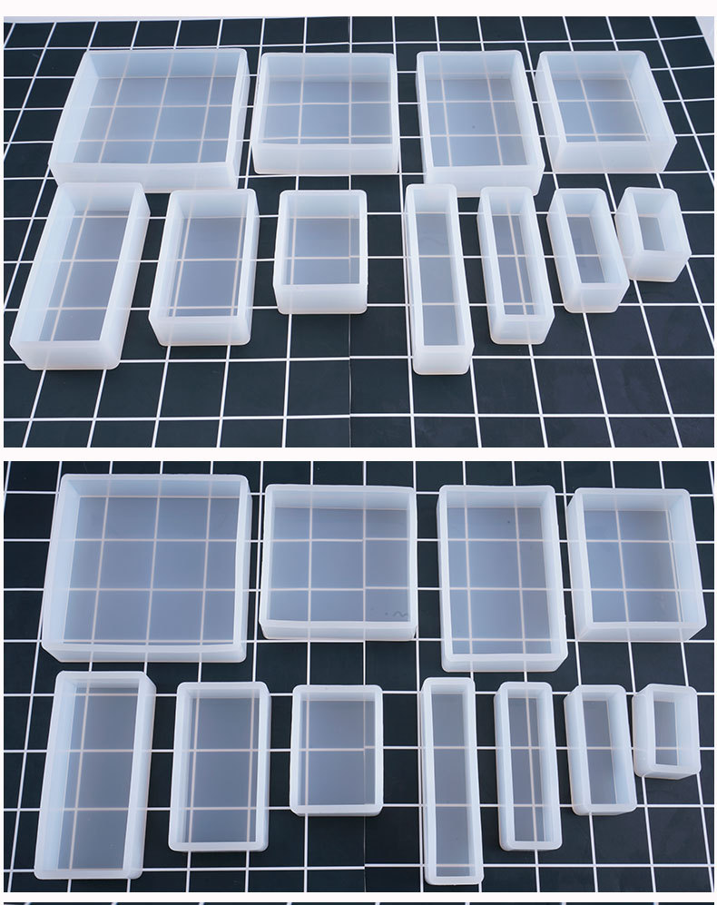 1PC Cube Cuboid Pendant DIY Ne - Resin Art Cube บทวิจารณ์และราคา