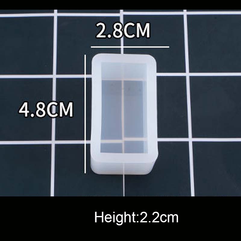 1PC Cube Cuboid Pendant DIY Ne - Resin Art Cube บทวิจารณ์และราคา