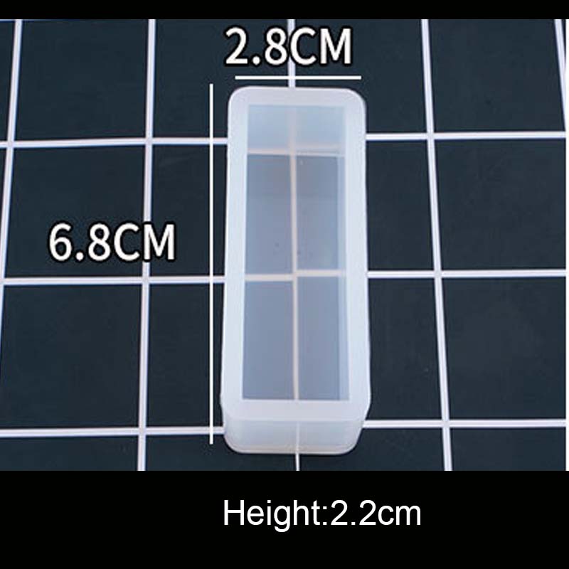 1PC Cube Cuboid Pendant DIY Ne - Resin Art Cube บทวิจารณ์และราคา