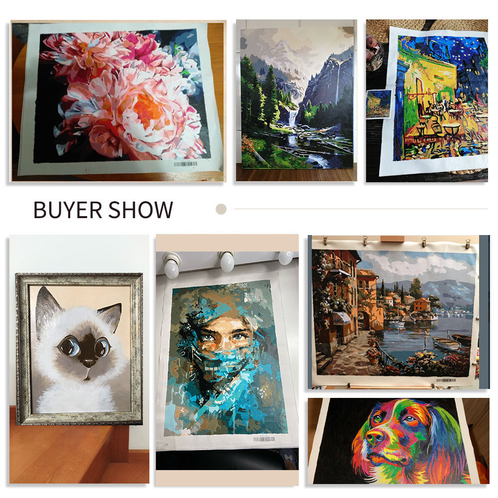 24/36/48 Color Photo Custom Pa - Resin Art On Canvas บทวิจารณ์และราคา