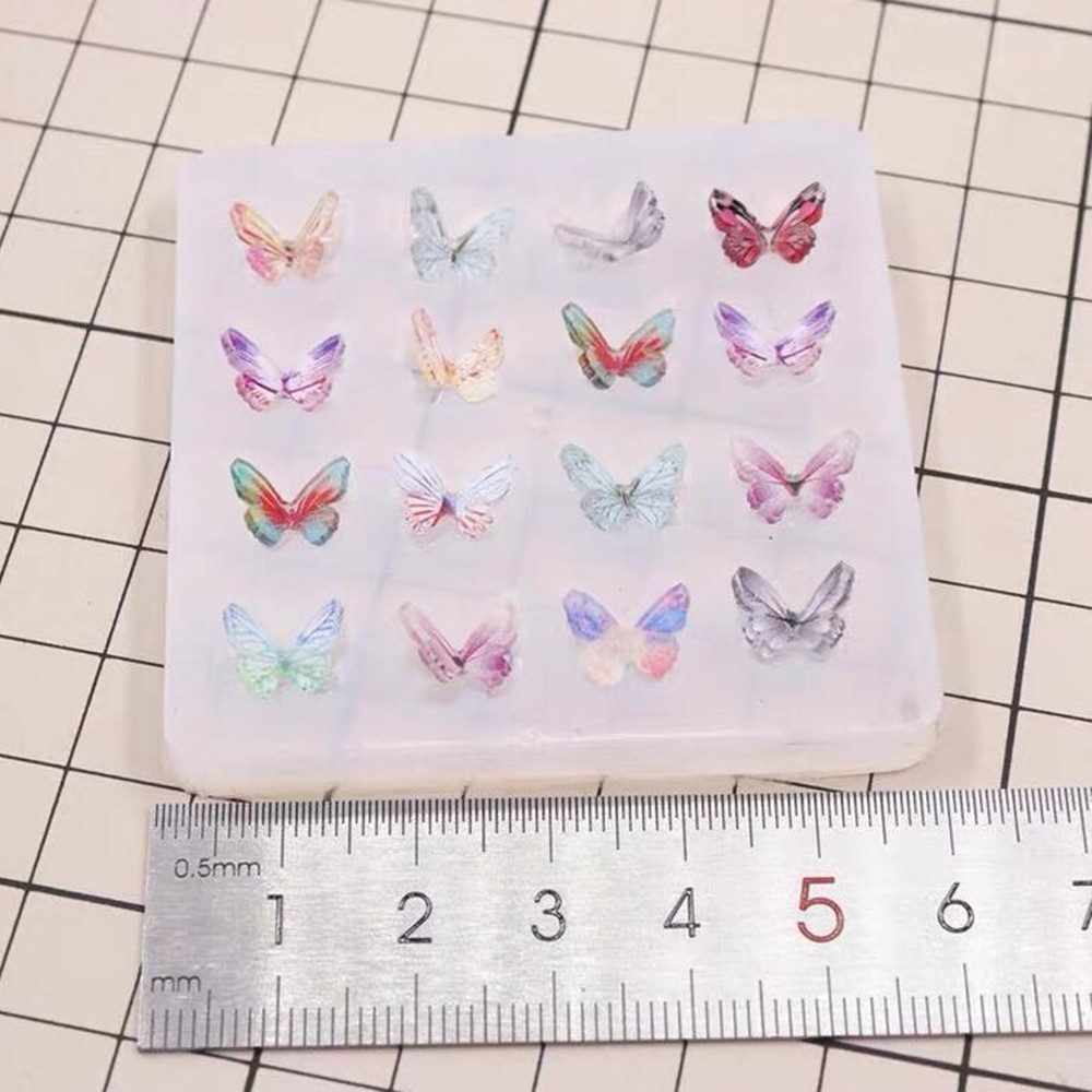 1pcs/bag Butterfly Shape Epoxy - Resin Art Letters บทวิจารณ์และราคา