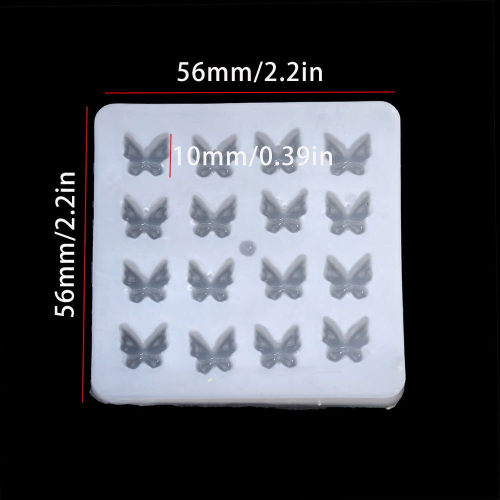 1pcs/bag Butterfly Shape Epoxy - Resin Art Letters บทวิจารณ์และราคา