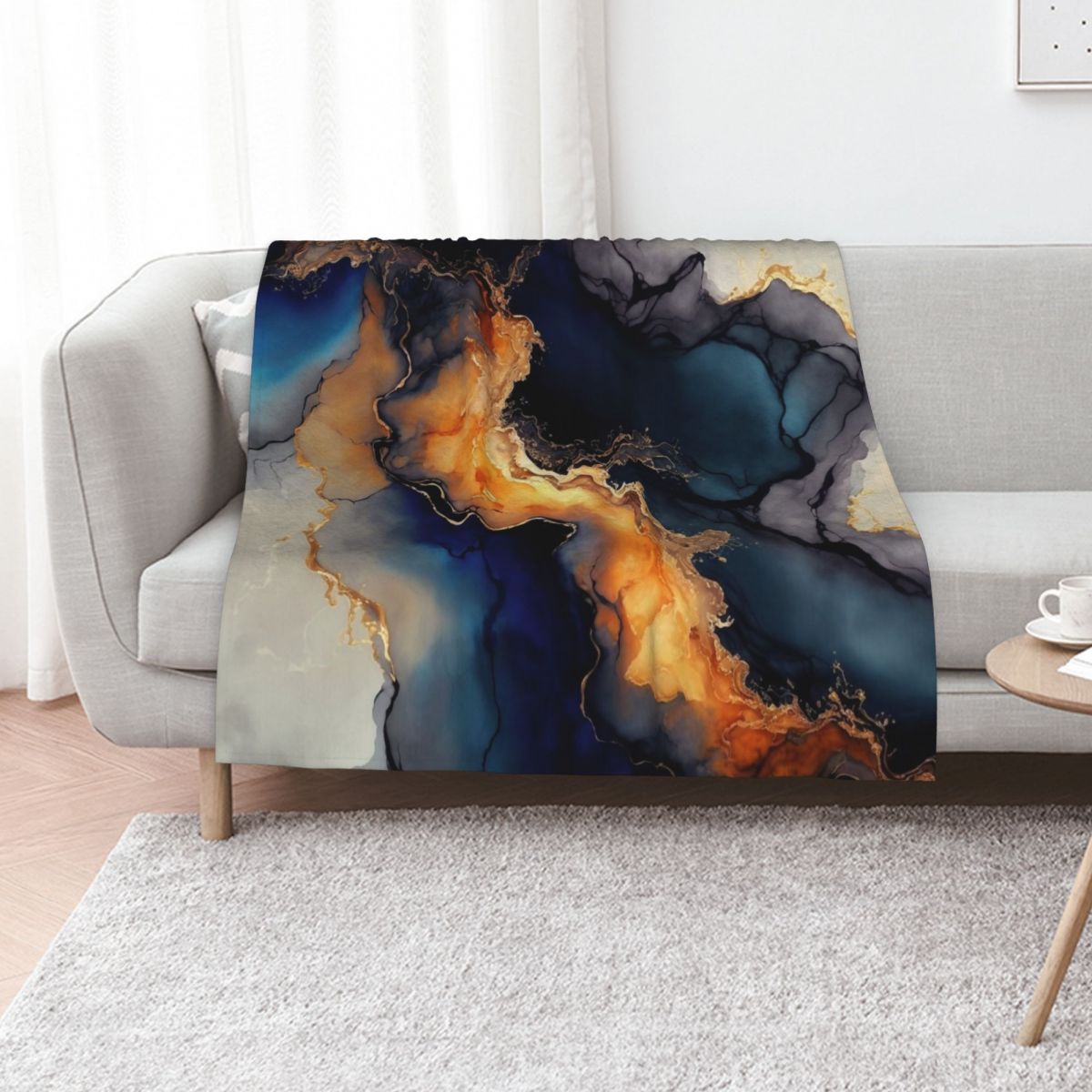 Volcanic Waves - Abstract Alco - Resin Art Alcohol Ink บทวิจารณ์และราคา