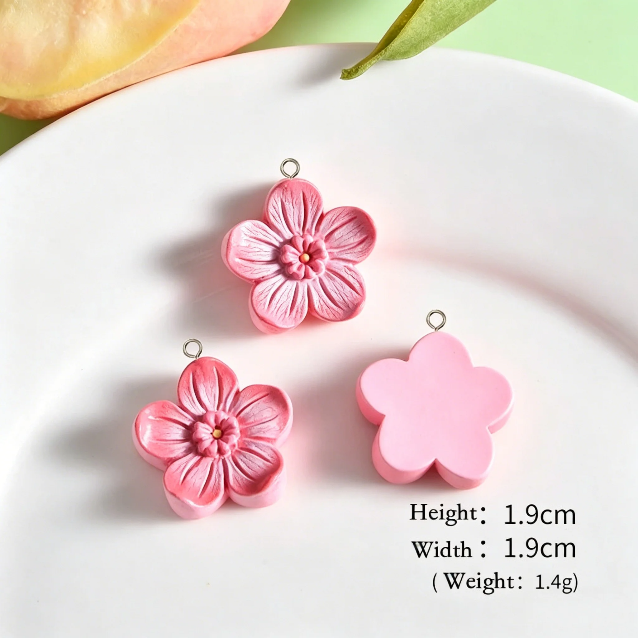 10Pcs Mixed Sweet Resin Pendan - Resin Art Calligraphy บทวิจารณ์และราคา