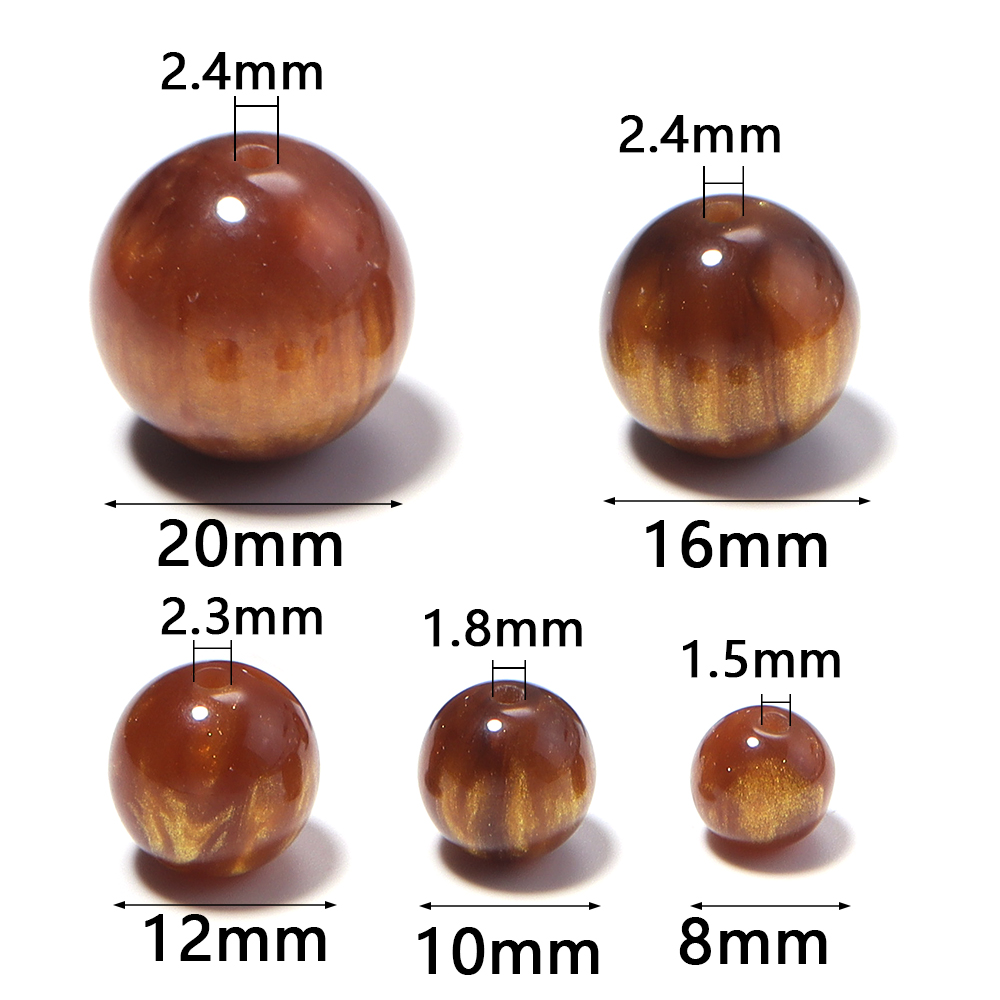 5-30pcs/lot 8-20mm Gilding Res - Resin Art Calligraphy บทวิจารณ์และราคา