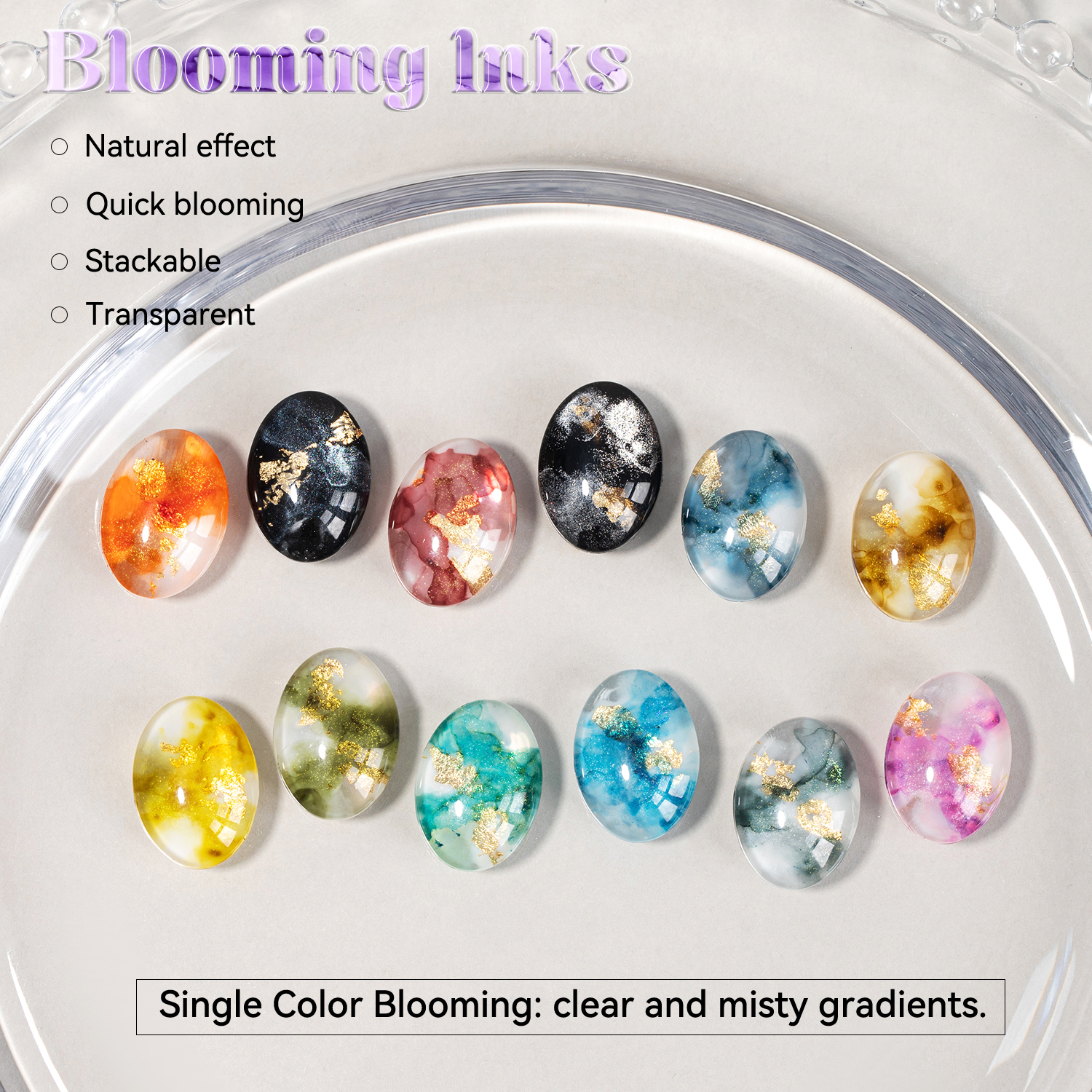 Vendeeni 12Colors Water Bloomi - Resin Art Alcohol Ink บทวิจารณ์และราคา
