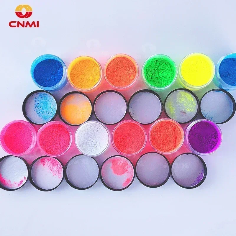12Jars 5g Fluorenscence Mica P - Glitter Powder Resin บทวิจารณ์และราคา