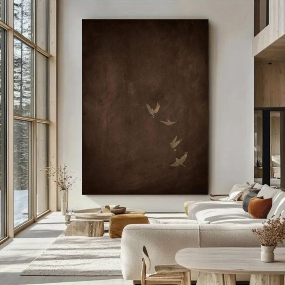 100% Handmade Abstract Oil Pai - Resin Art On Canvas บทวิจารณ์และราคา