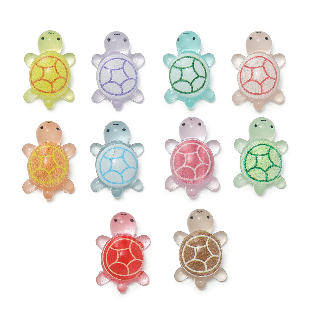 10pcs/lot Mini Resin Sea Turtl - Resin Art Decor บทวิจารณ์และราคา