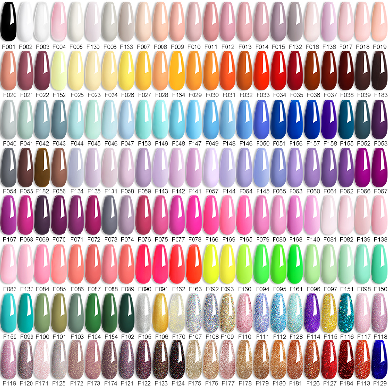 LILYCUTE 184 Colors 7ML Gel Na - Glitter Powder Resin บทวิจารณ์และราคา