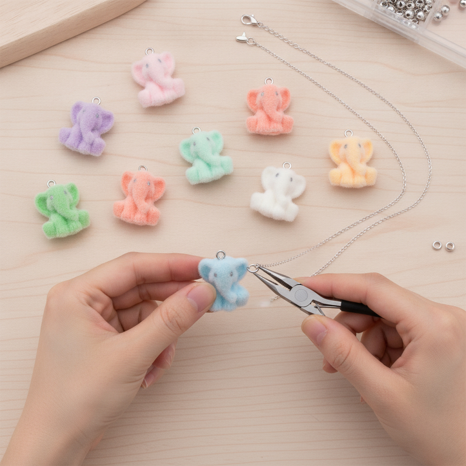 2/10pcs Resin Flocking Cute Li - Resin Art Calligraphy บทวิจารณ์และราคา