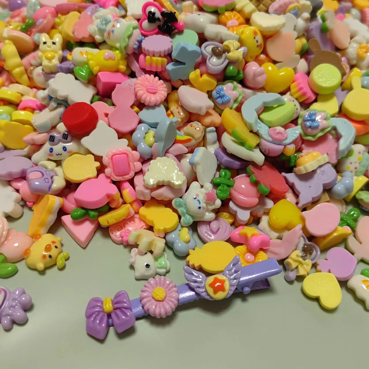30/60Pcs Cute Resin Sweet Cand - Resin Art Earrings Material บทวิจารณ์และราคา