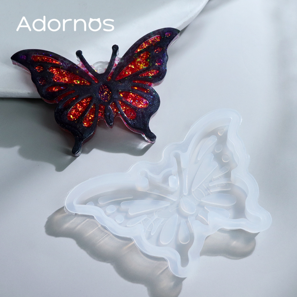 1Set Butterfly Keychain Epoxy  - Resin Art Letters บทวิจารณ์และราคา
